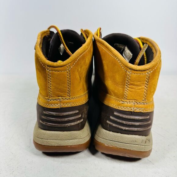 TIMBERLAND NELLIE WOMEN'S 8M WATERPROOF ANKLE BOOT WHEAT YELLOW CHUKKA 86621 - Picture 6 of 7